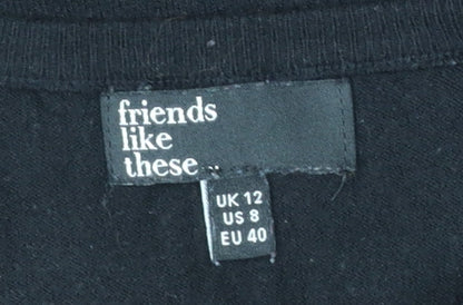 Womens UK Size 12 Friends Like These Jumper Dress