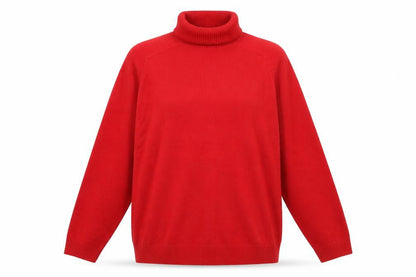 Womens UK Size L Marks and Spencer Red Pullover Jumper