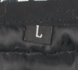 Mens UK Size L STYLE&DENIM Black Parka Coat