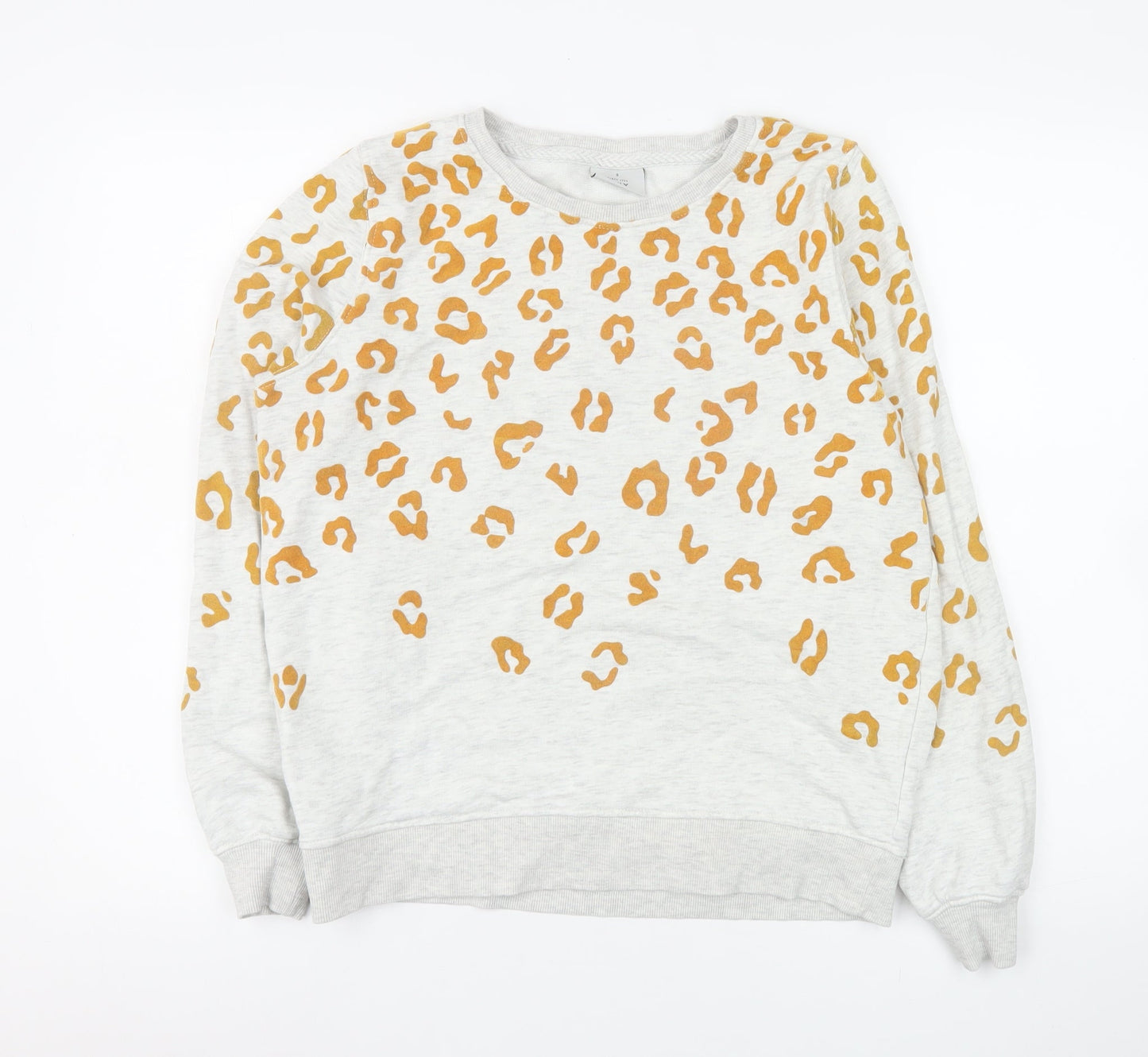 Womens UK Size S Only Beige Pullover Sweatshirt