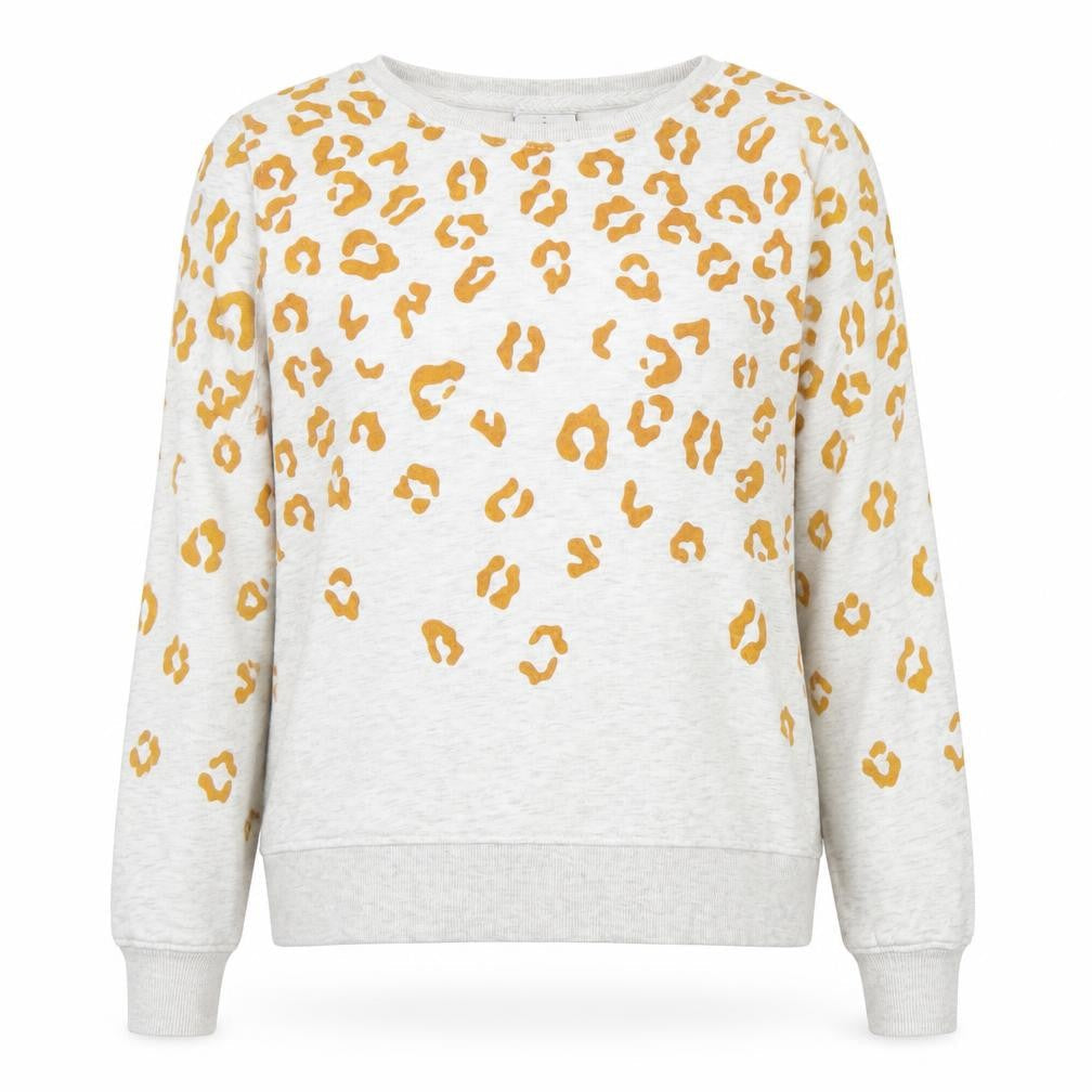 Womens UK Size S Only Beige Pullover Sweatshirt
