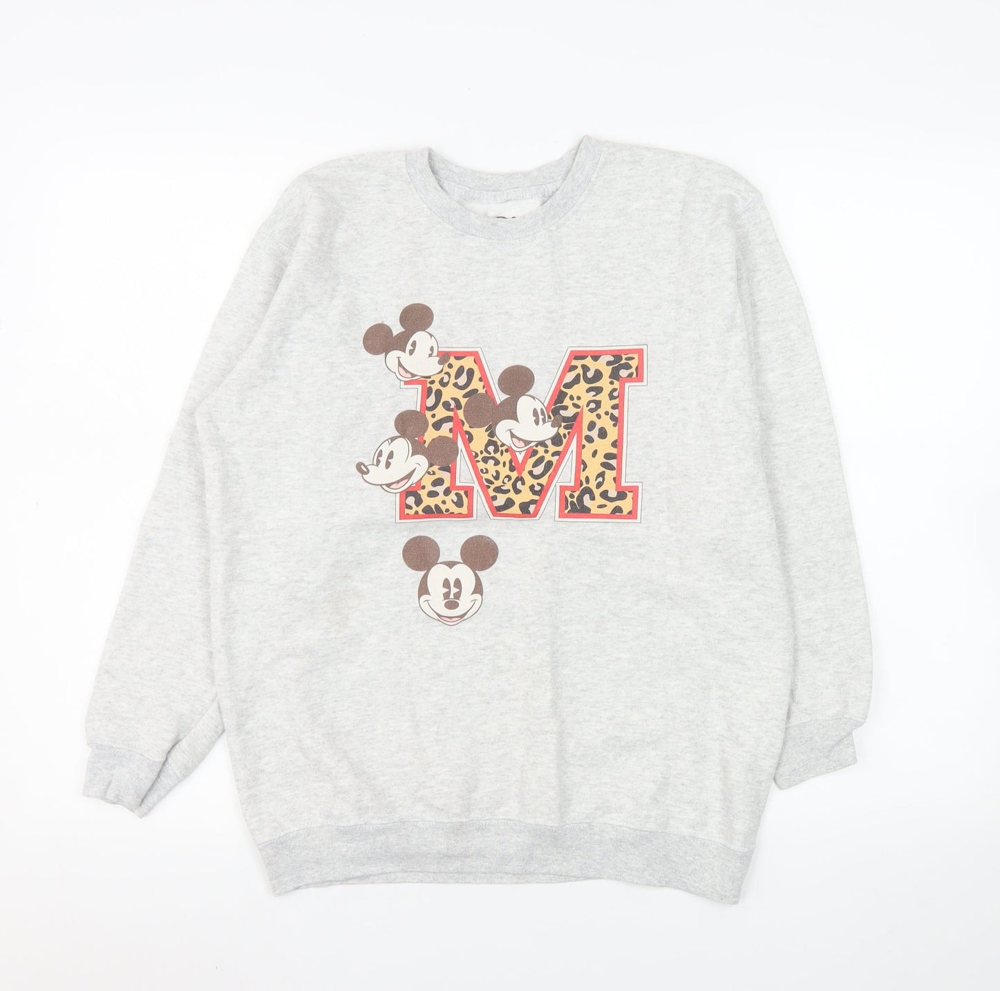 Womens UK Size XL Disney Grey Pullover Sweatshirt