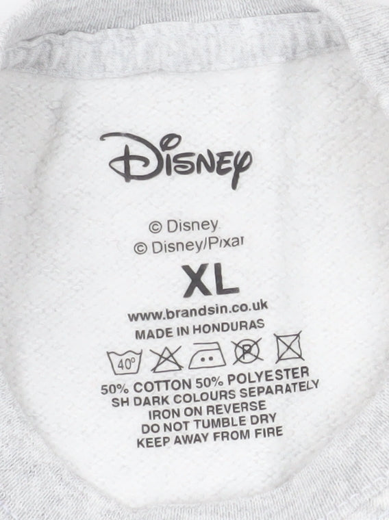 Womens UK Size XL Disney Grey Pullover Sweatshirt