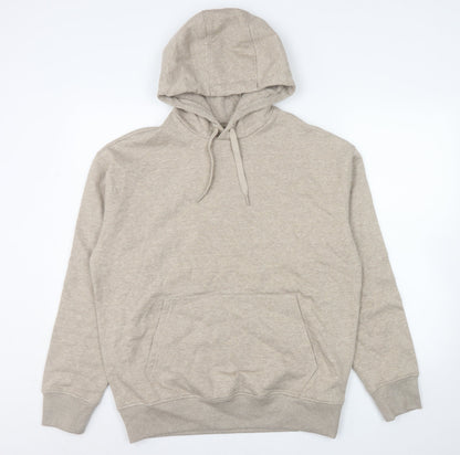 Mens UK Size S Marks and Spencer Beige Pullover Hoodie