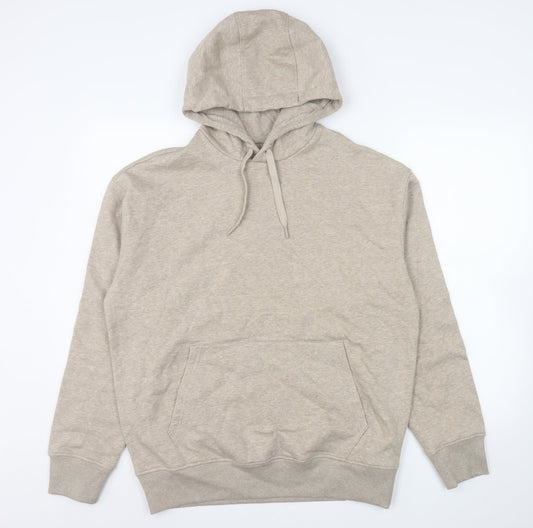 Mens UK Size S Marks and Spencer Beige Pullover Hoodie