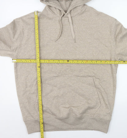 Mens UK Size S Marks and Spencer Beige Pullover Hoodie