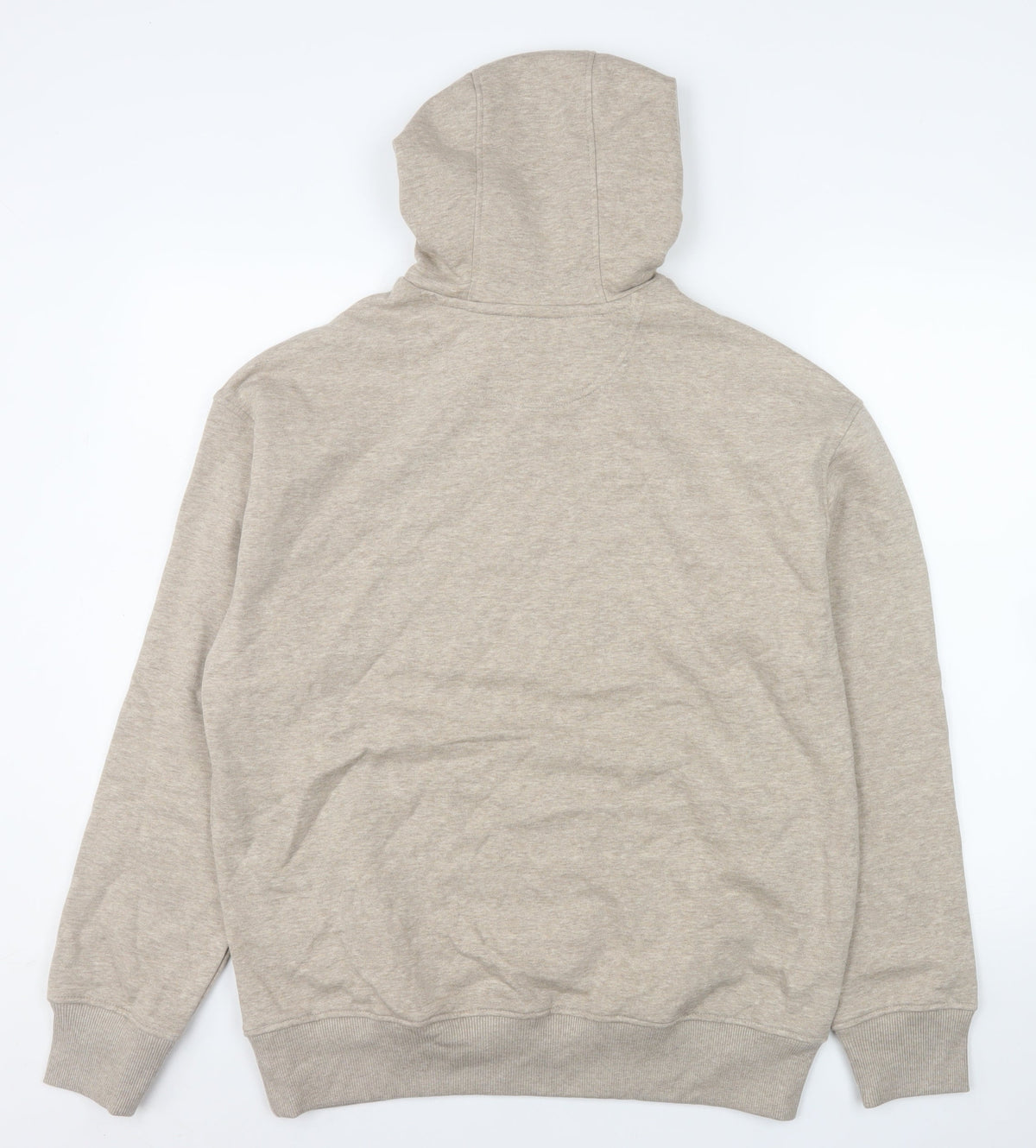 Mens UK Size S Marks and Spencer Beige Pullover Hoodie