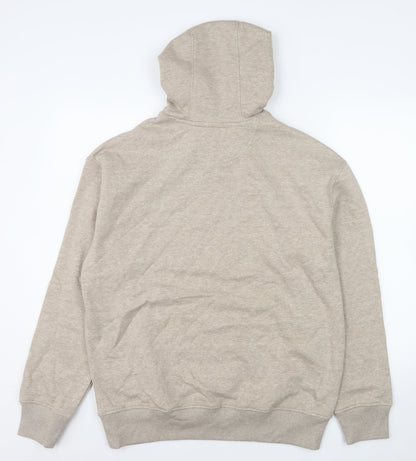 Mens UK Size S Marks and Spencer Beige Pullover Hoodie