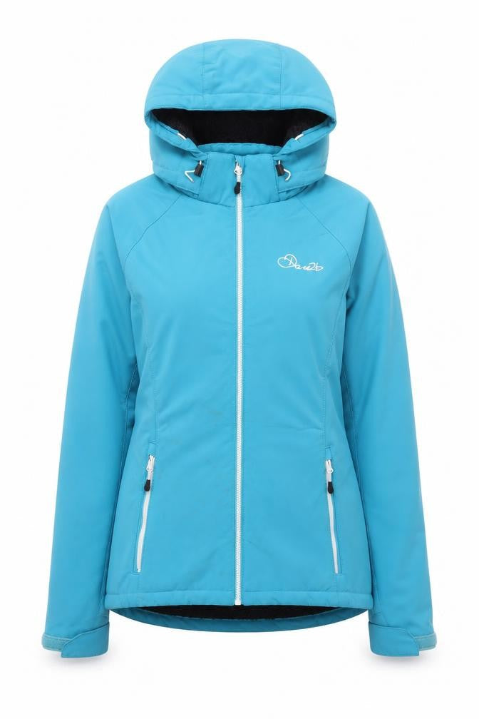 Womens UK Size 10 Dare 2B Blue Soft Shell