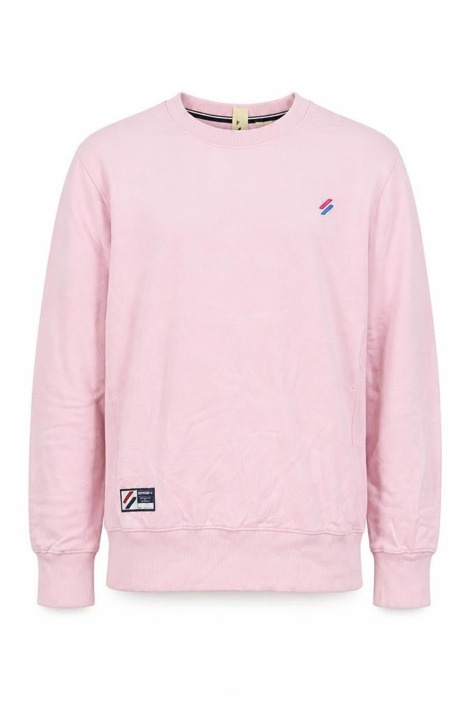Mens UK Size XS Superdry Pink Pullover Sweatshirt