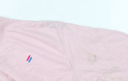 Mens UK Size XS Superdry Pink Pullover Sweatshirt