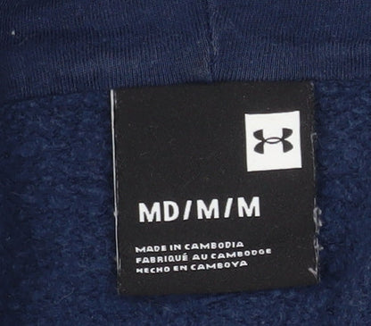 Mens UK Size M Under armour Blue Basic Jacket