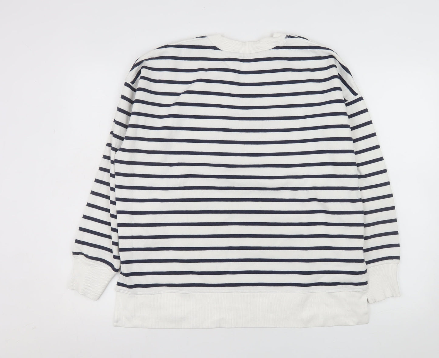 Womens UK Size 2XS Primark White Pullover Sweatshirt