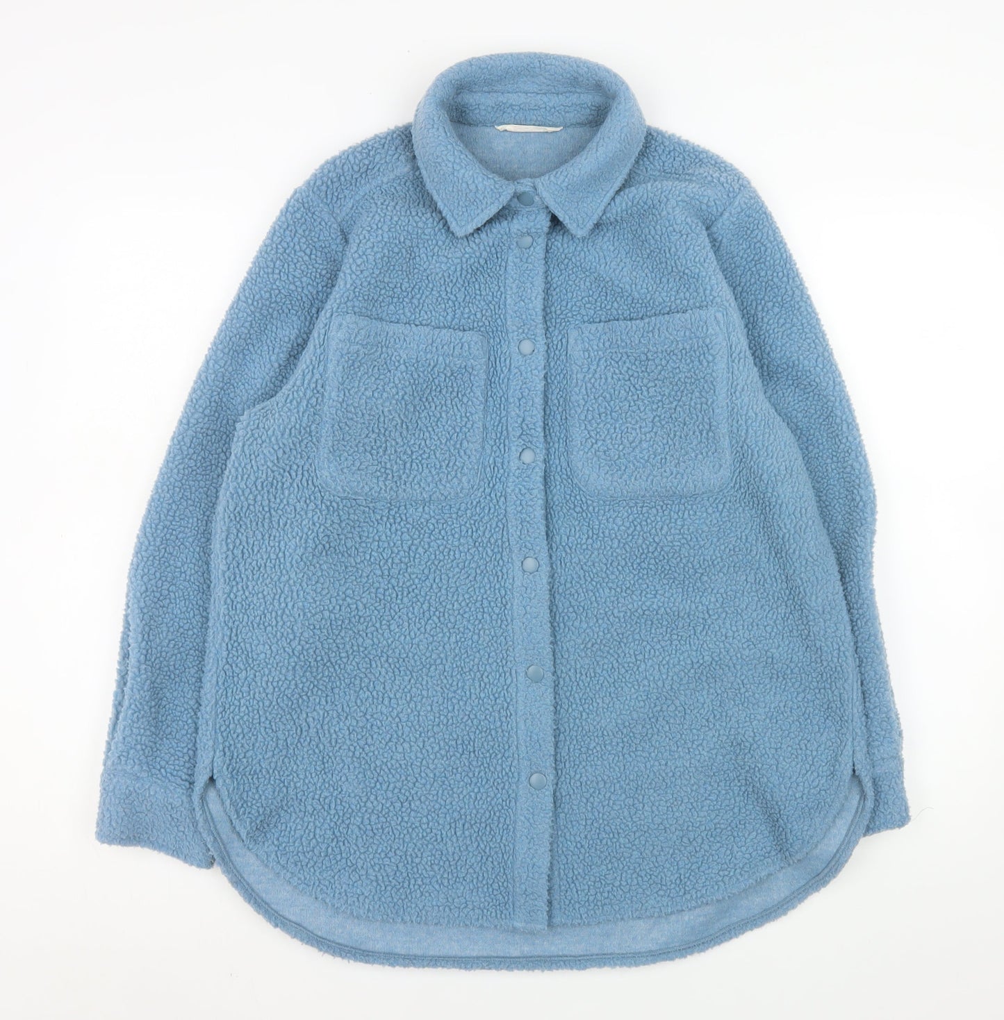 Womens UK Size S John Lewis & Partners Blue Basic Jacket