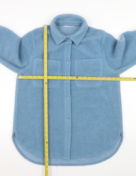 Womens UK Size S John Lewis & Partners Blue Basic Jacket