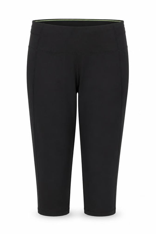 Womens UK Size L Calvin Klein Slim Fit Capri Black Leggings