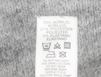 Womens UK Size S Dunnes Stores Grey Pullover Jumper