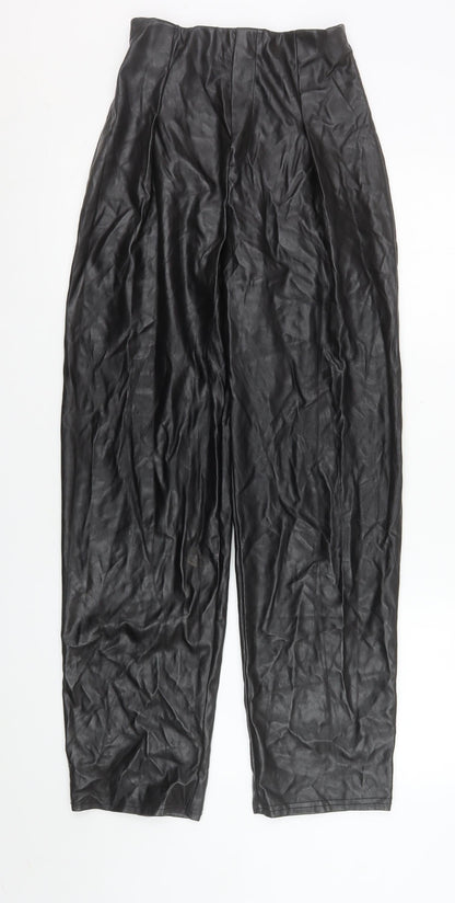 Womens UK Size 6 I SAW IT FIRST Regular Fit Casual Party/Cocktail Black Trousers