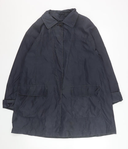 Mens UK Size M InWear Black Rain Coat