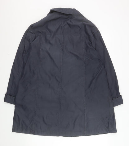 Mens UK Size M InWear Black Rain Coat