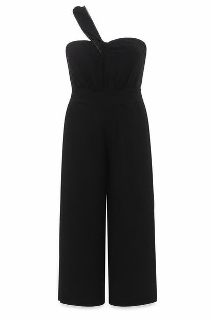 Womens UK Size L Blu Heaven One-Piece Black Jumpsuit
