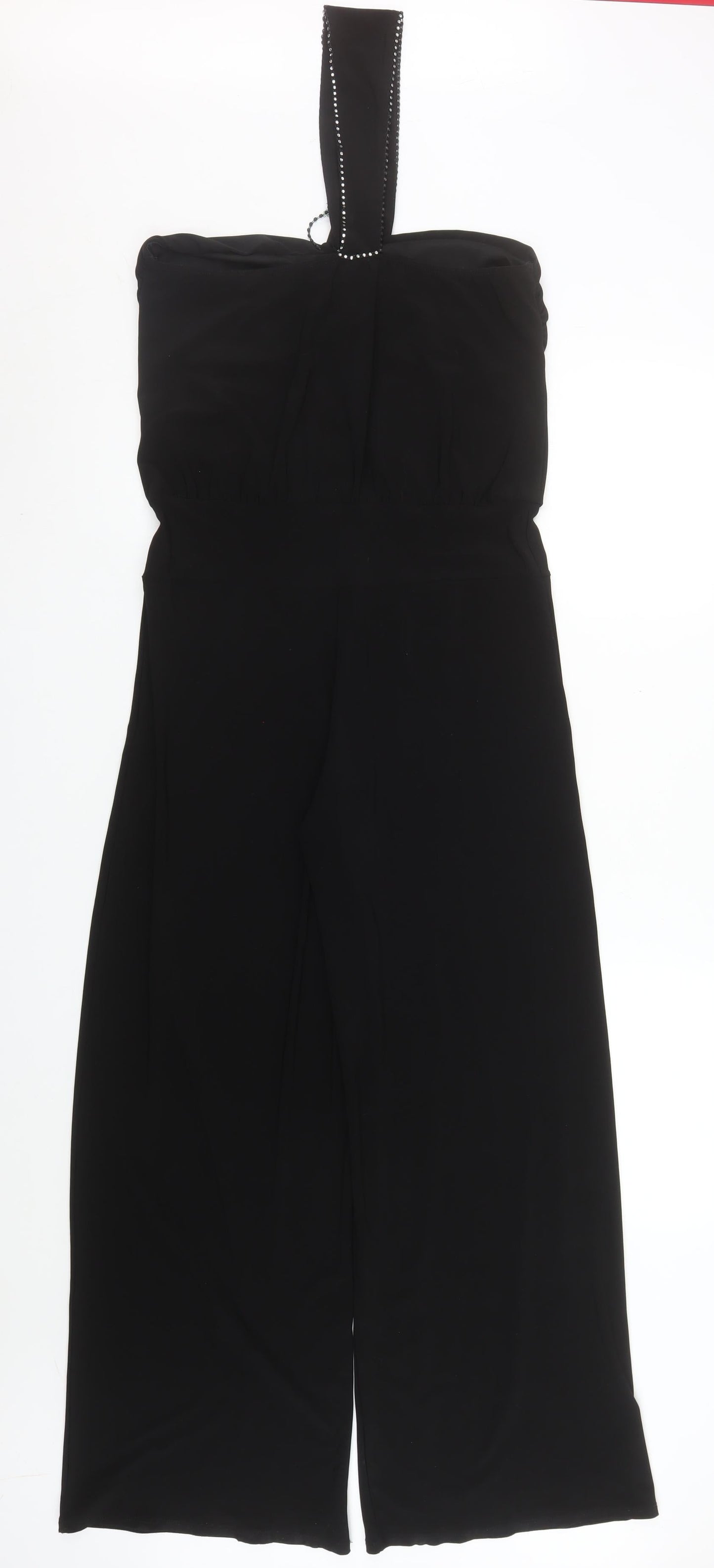 Womens UK Size L Blu Heaven One-Piece Black Jumpsuit