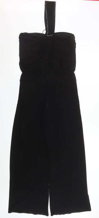 Womens UK Size L Blu Heaven One-Piece Black Jumpsuit