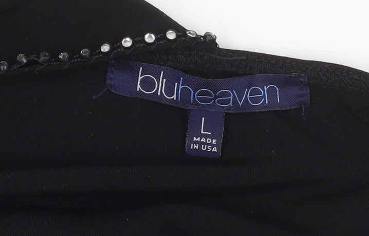 Womens UK Size L Blu Heaven One-Piece Black Jumpsuit