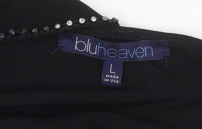 Womens UK Size L Blu Heaven One-Piece Black Jumpsuit
