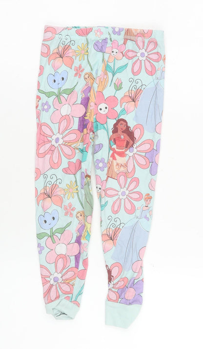 Disney Princess George Girls Multicoloured 4-5 Years Cotton Pyjama Pants