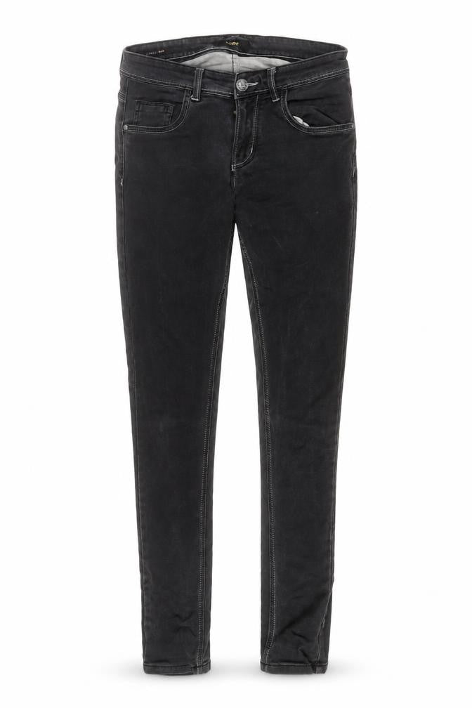 Mens UK Size 30 Trigger Slim Fit Skinny Black Jeans