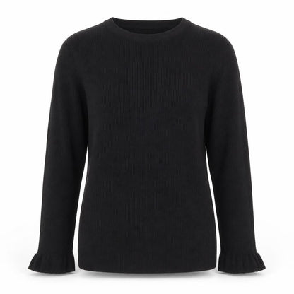 Womens UK Size 12 Red Herring Black Basic Blouse