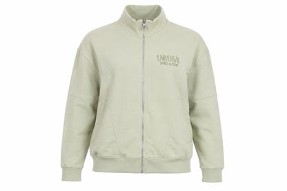 PRETTYLITTLETHING Women’s Green Logo Full Zip Basic Jacket Size S