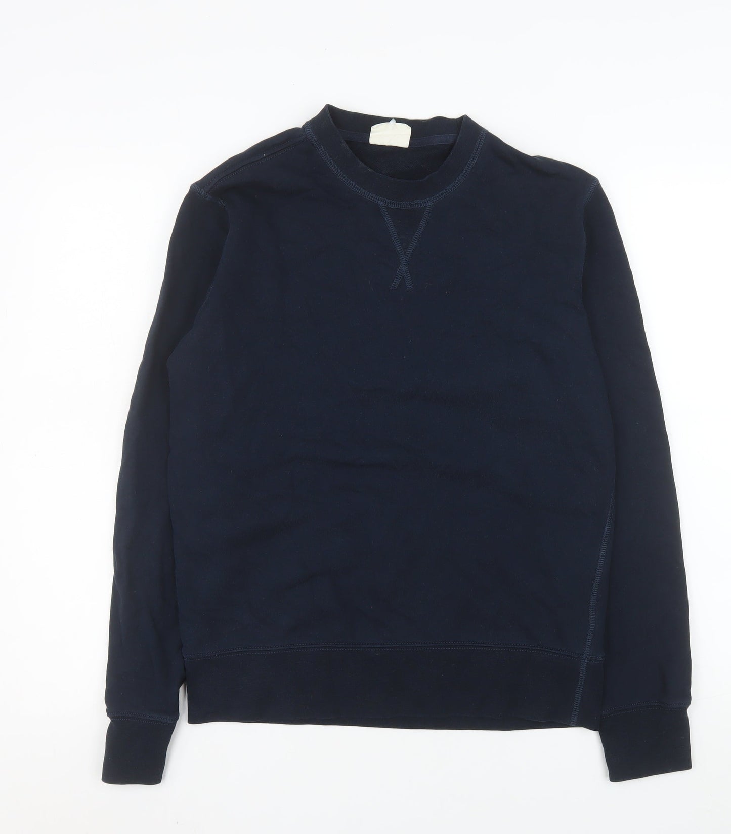 Mens UK Size M Marks and Spencer Blue Pullover Sweatshirt