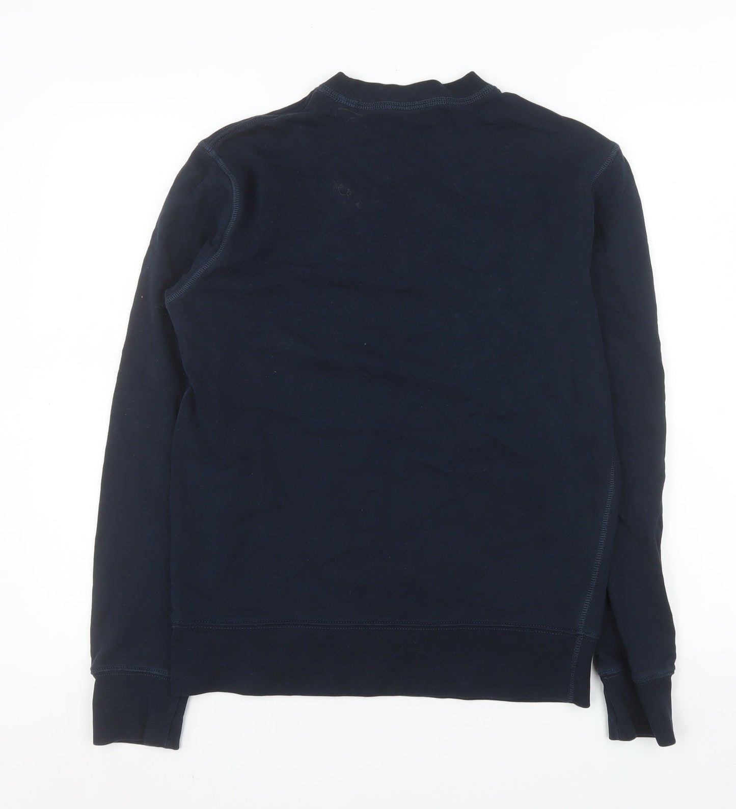 Mens UK Size M Marks and Spencer Blue Pullover Sweatshirt