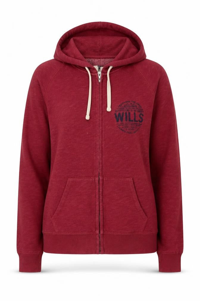 Womens UK Size 14 Jack Wills Red Basic Jacket