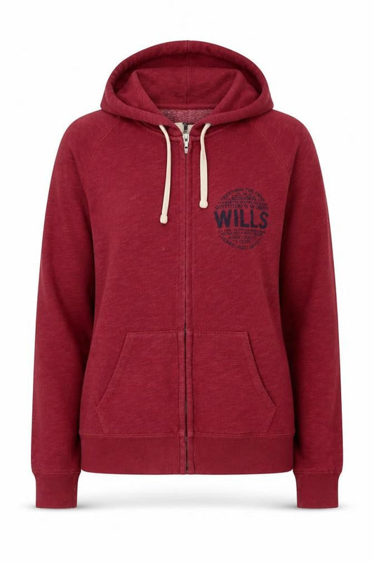 Womens UK Size 14 Jack Wills Red Basic Jacket
