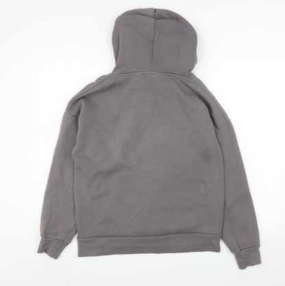 Womens UK Size M Bench Grey Pullover Hoodie