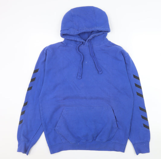 Mens UK Size M Hokori Blue Pullover Hoodie