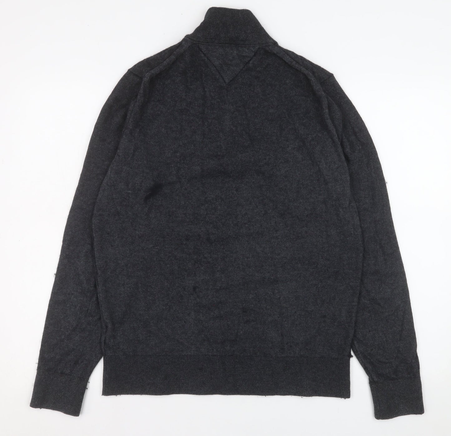 Mens UK Size M Tommy Hilfiger Grey Pullover Sweatshirt