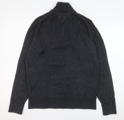 Mens UK Size M Tommy Hilfiger Grey Pullover Sweatshirt