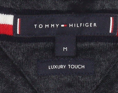 Mens UK Size M Tommy Hilfiger Grey Pullover Sweatshirt