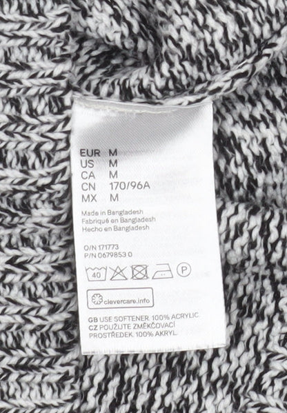 Mens UK Size M H&M Grey Pullover Jumper