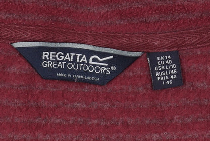 Womens UK Size 14 Regatta Great Outdoors Red Pullover Sweatshirt