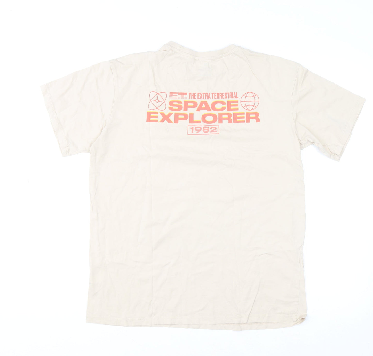 Boys UK Size 14 Years H&M Beige Basic T-Shirt