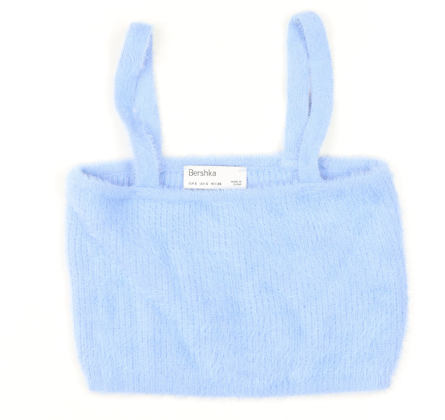 Womens UK Size S Bershka Blue Camisole Tank