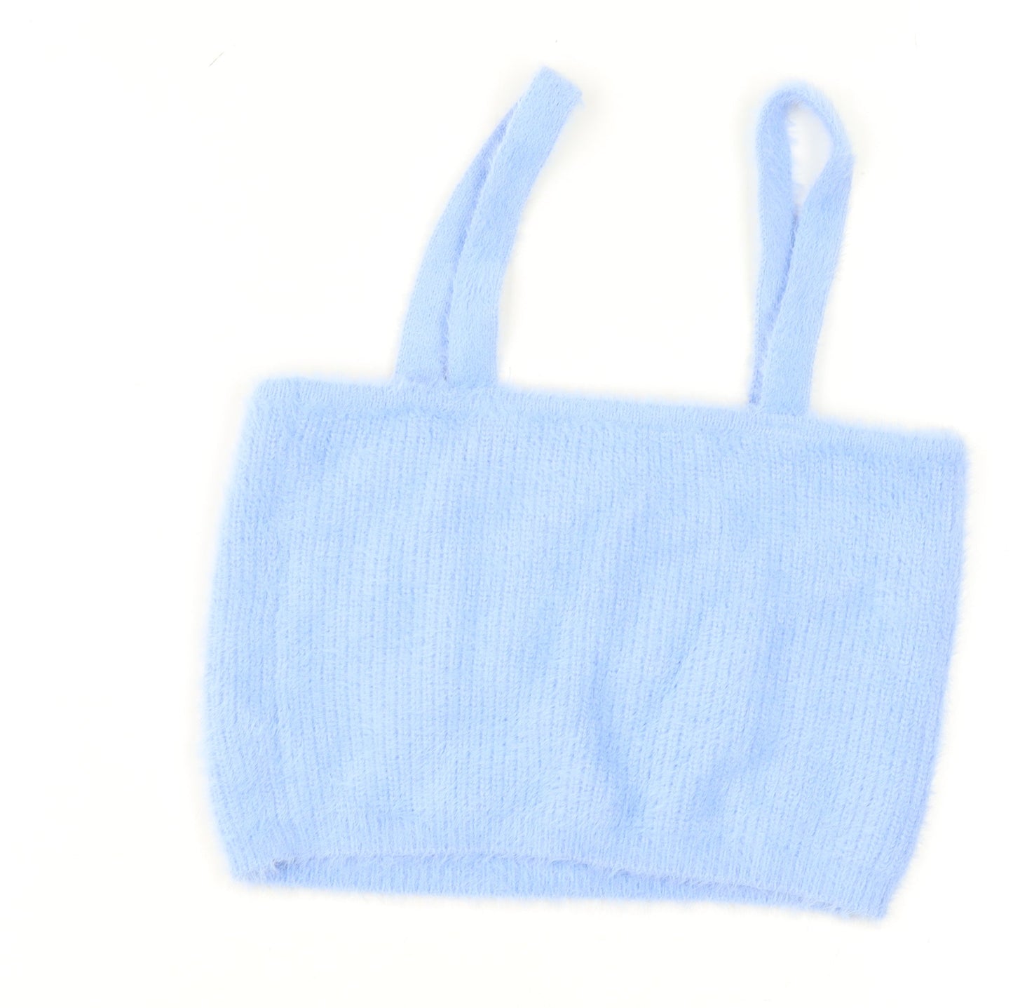 Womens UK Size S Bershka Blue Camisole Tank