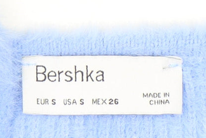Womens UK Size S Bershka Blue Camisole Tank