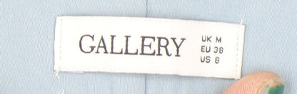 Womens UK Size M Gallery Regular Fit Chino Blue Trousers
