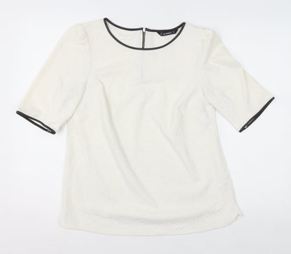 Womens UK Size 12 Dunnes Ivory Basic Blouse